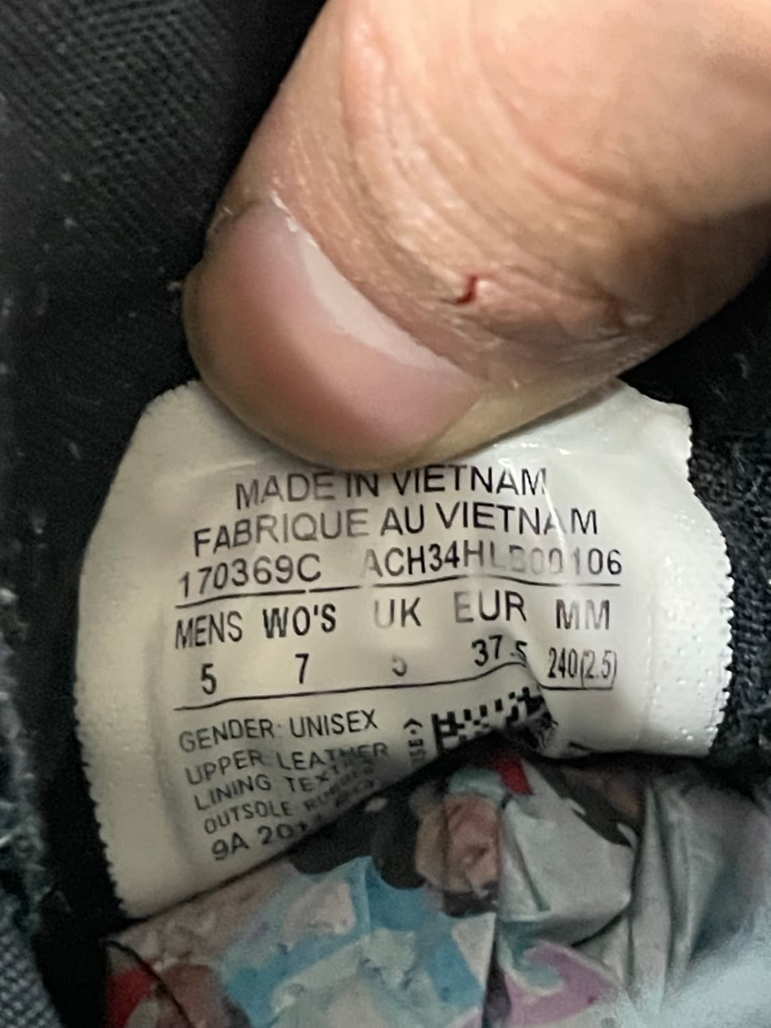 컨버스 척 70 레더 블랙 240 상품이미지10