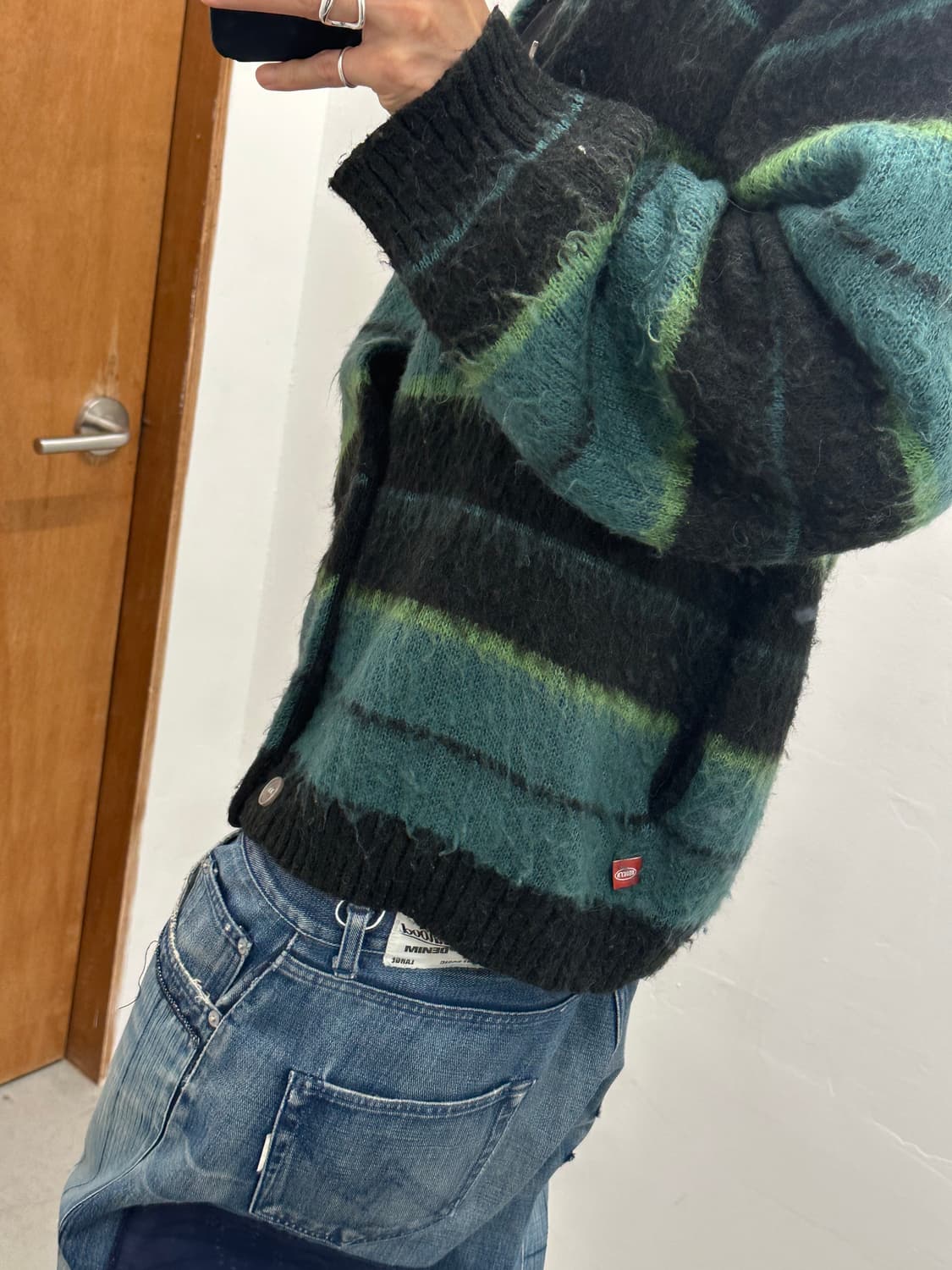 후즈후 WHO'S WHO gallery Mohair Cardigan 상품이미지4
