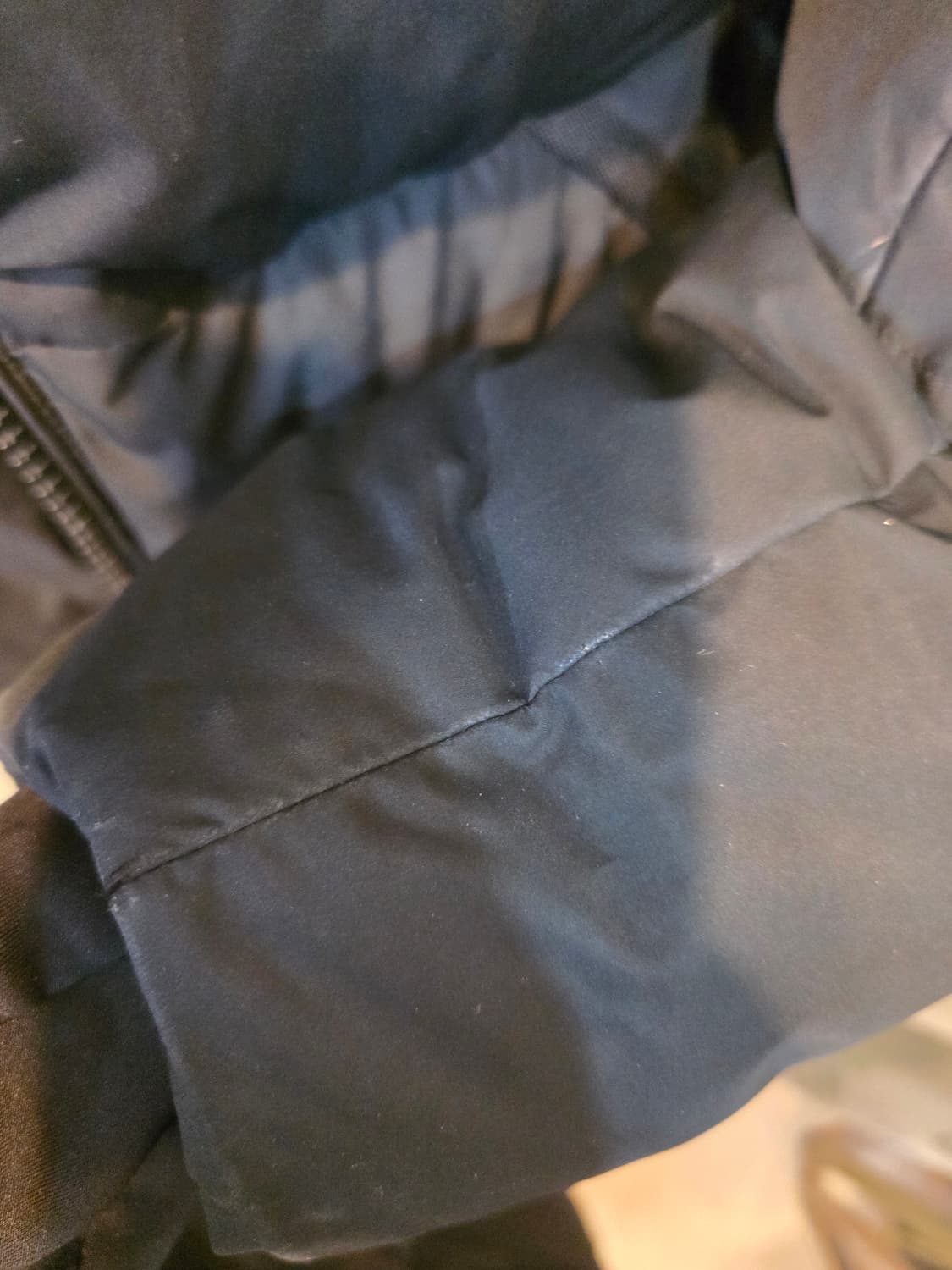 내셔널지오그래픽 덕다운 후드블랙 패딩 L사이즈 상품이미지8