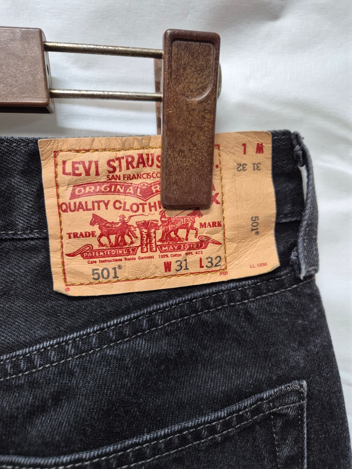 리바이스 501 블랙진 상품이미지2