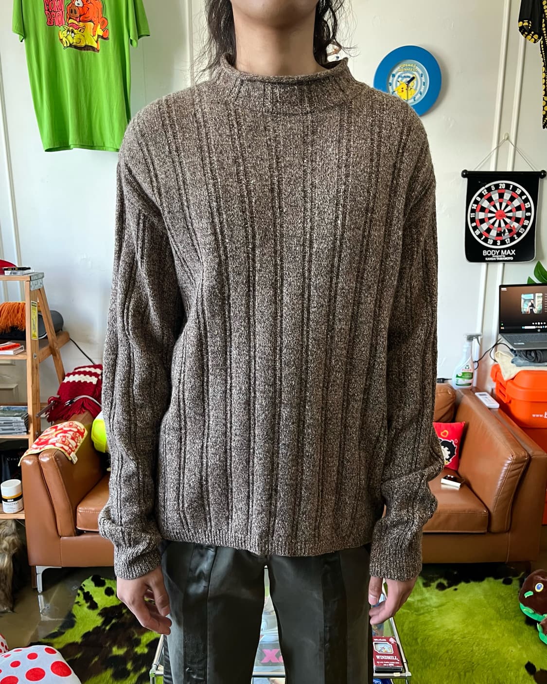 90-00s TAKEO KIKUCHI Daily Wool Knit 상품이미지2