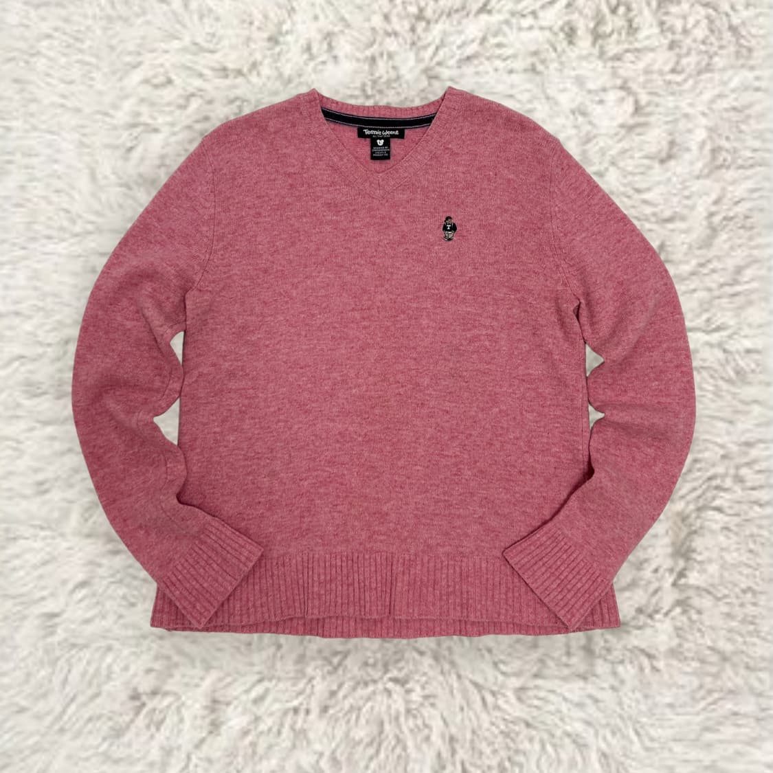 티니위니 핑크 브이넥 니트 상품이미지4