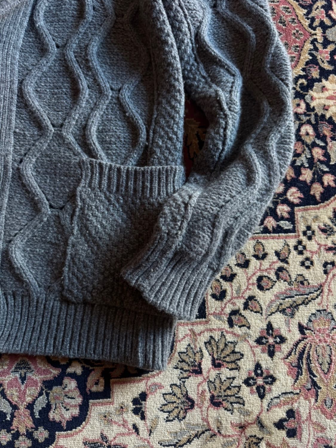 마리오 그리포니 노르딕 숄칼라 가디건 100 상품이미지6