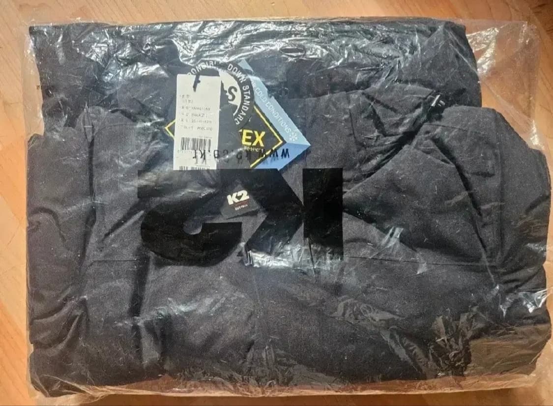 (새제품) K2 고어텍스 방수 패딩 구스다운 남성(블랙,차콜)95~115 상품이미지10
