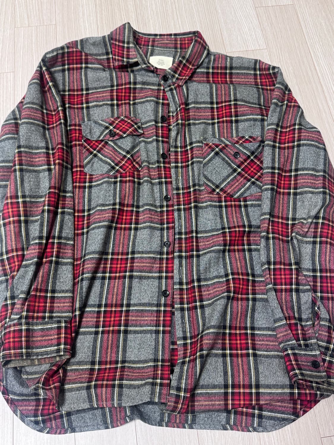 Fear of god 플란넬 셔츠 L 상품이미지1