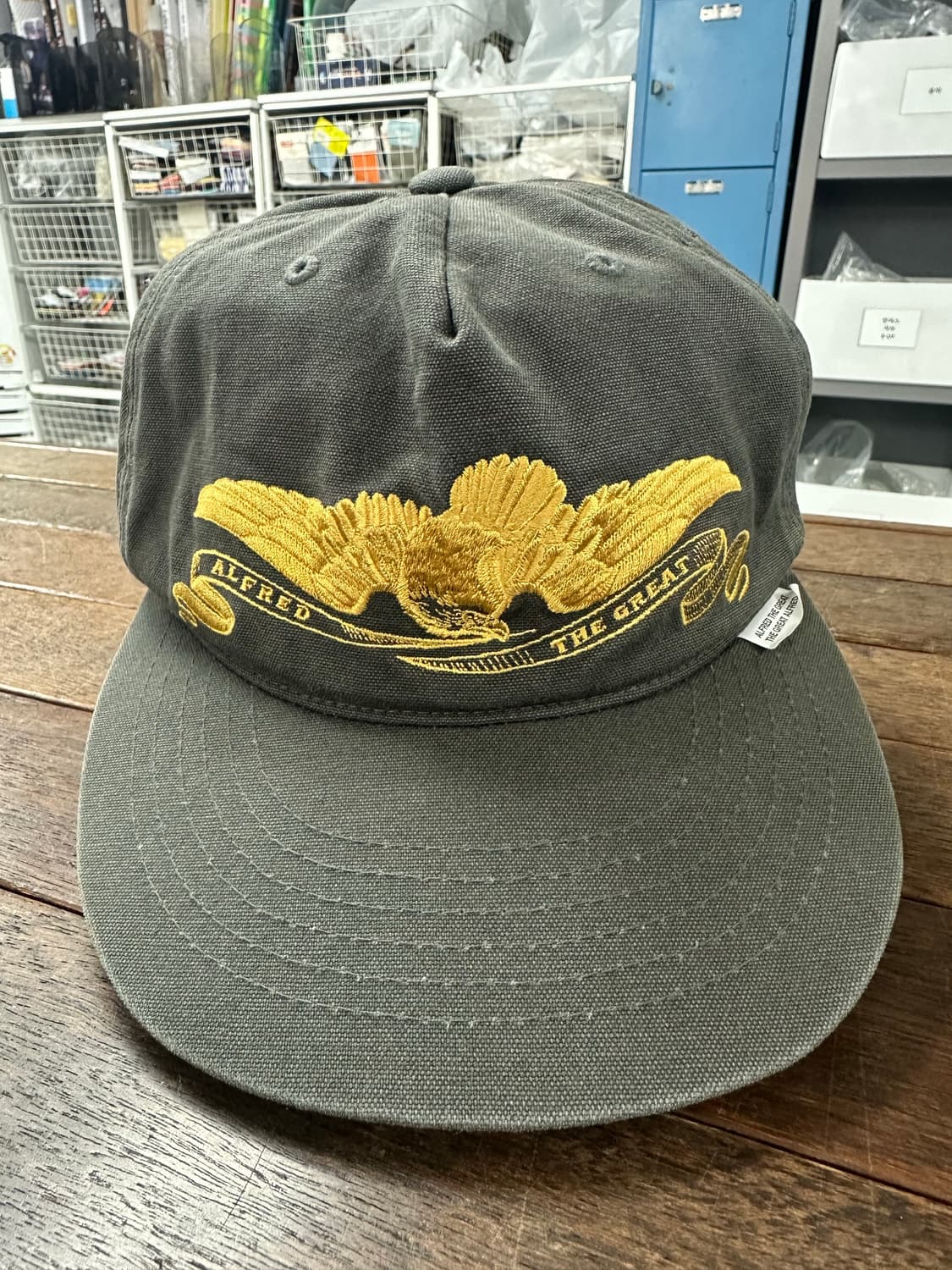 헤리티지플로스 알프레드 독수리 5패널 캡 상품이미지1
