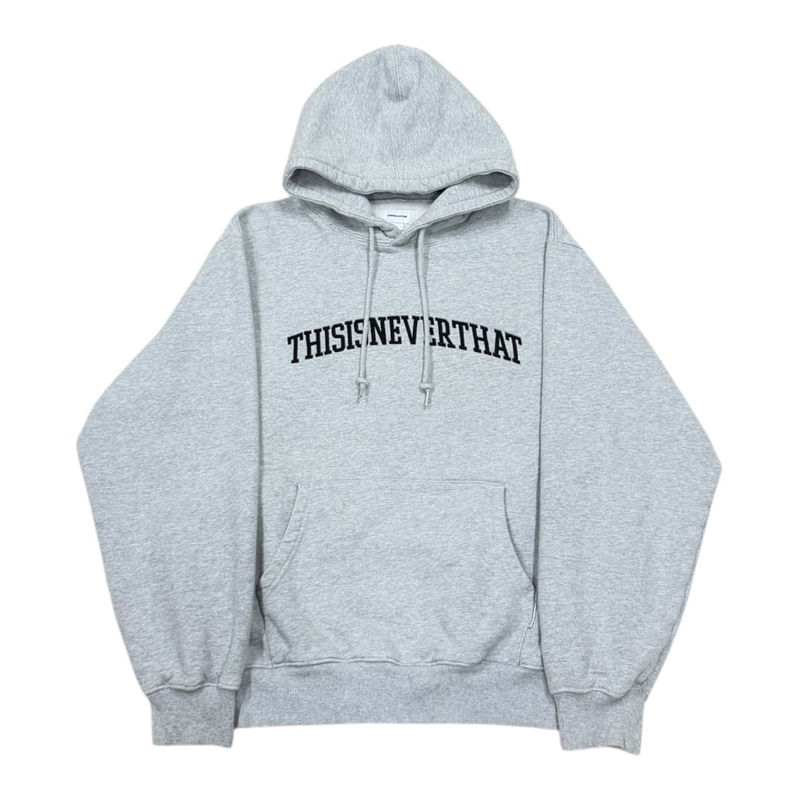 디스이즈네버댓 아치로고 스웻 후드티 그레이 L 상품이미지1