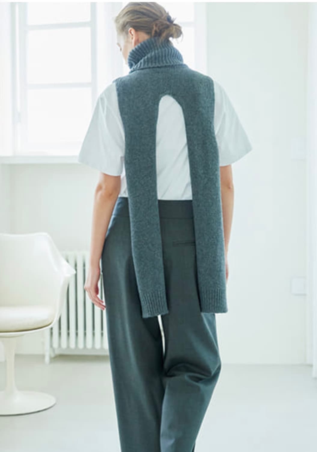 momen 터틀넥 니트 머플러 상품이미지5