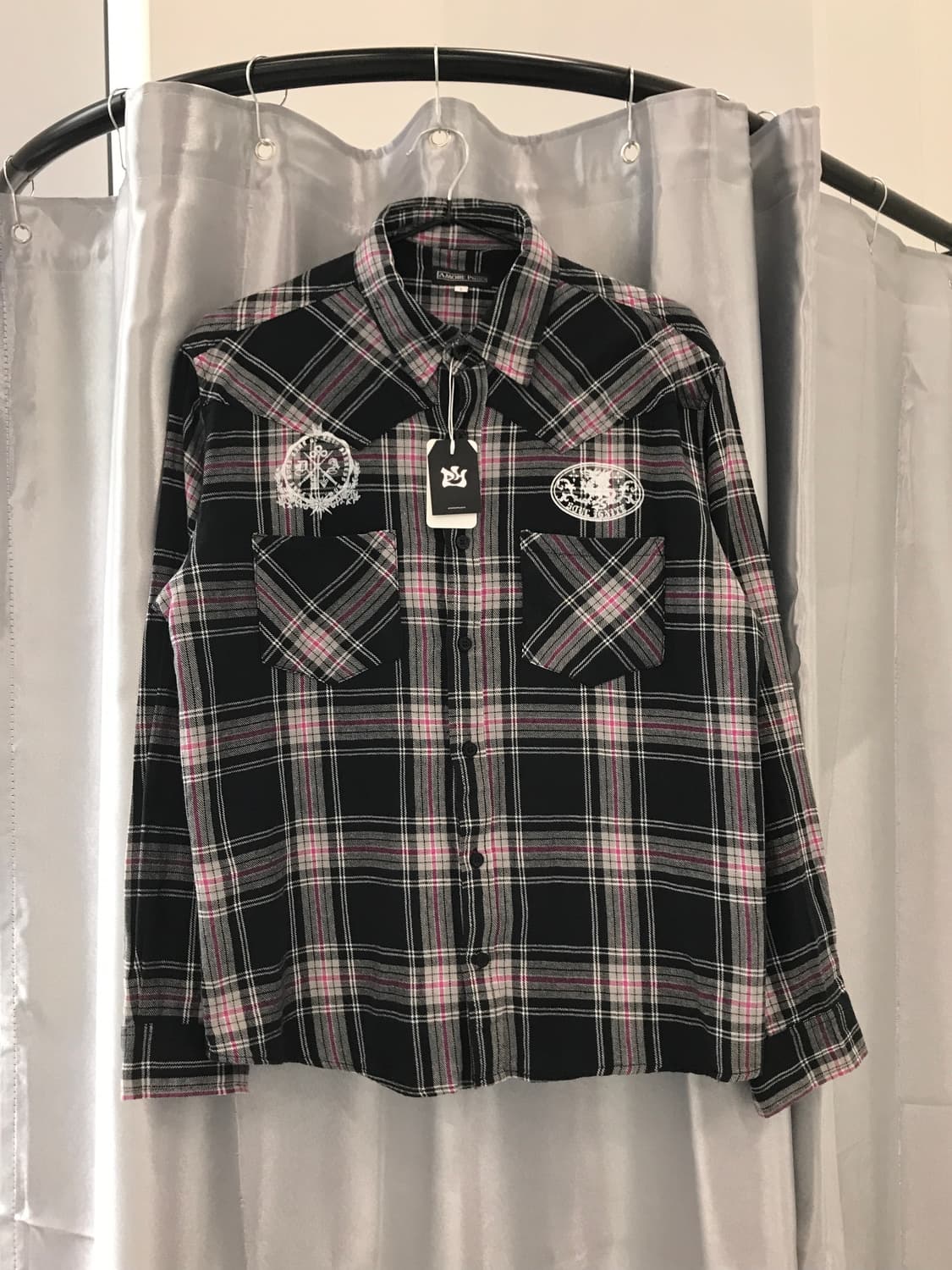 Jpn Y2k Checked Shirts 상품이미지4