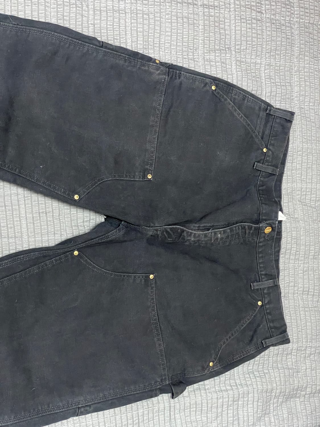 [36] carhartt 칼하트 더블니 워크팬츠 B01 BLK 상품이미지6