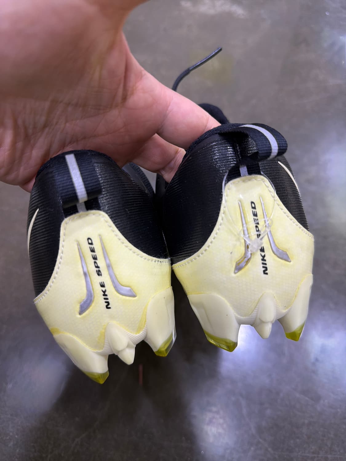 나이키 스피드 Cleats 풋볼화 블랙 화이트 270 상품이미지7