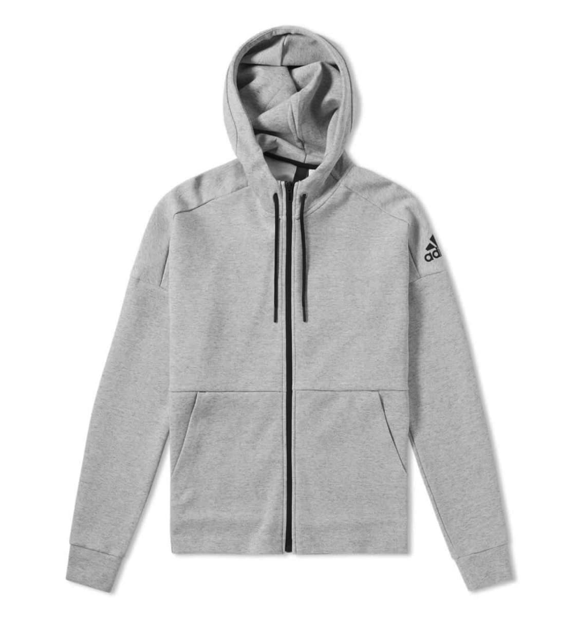 [M] adidas 아디다스 그레이 트레이닝 후드집업 자켓 상품이미지3