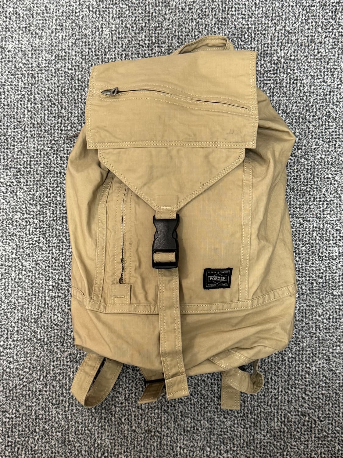 요시다포터 코튼 럭색 백팩 상품이미지1