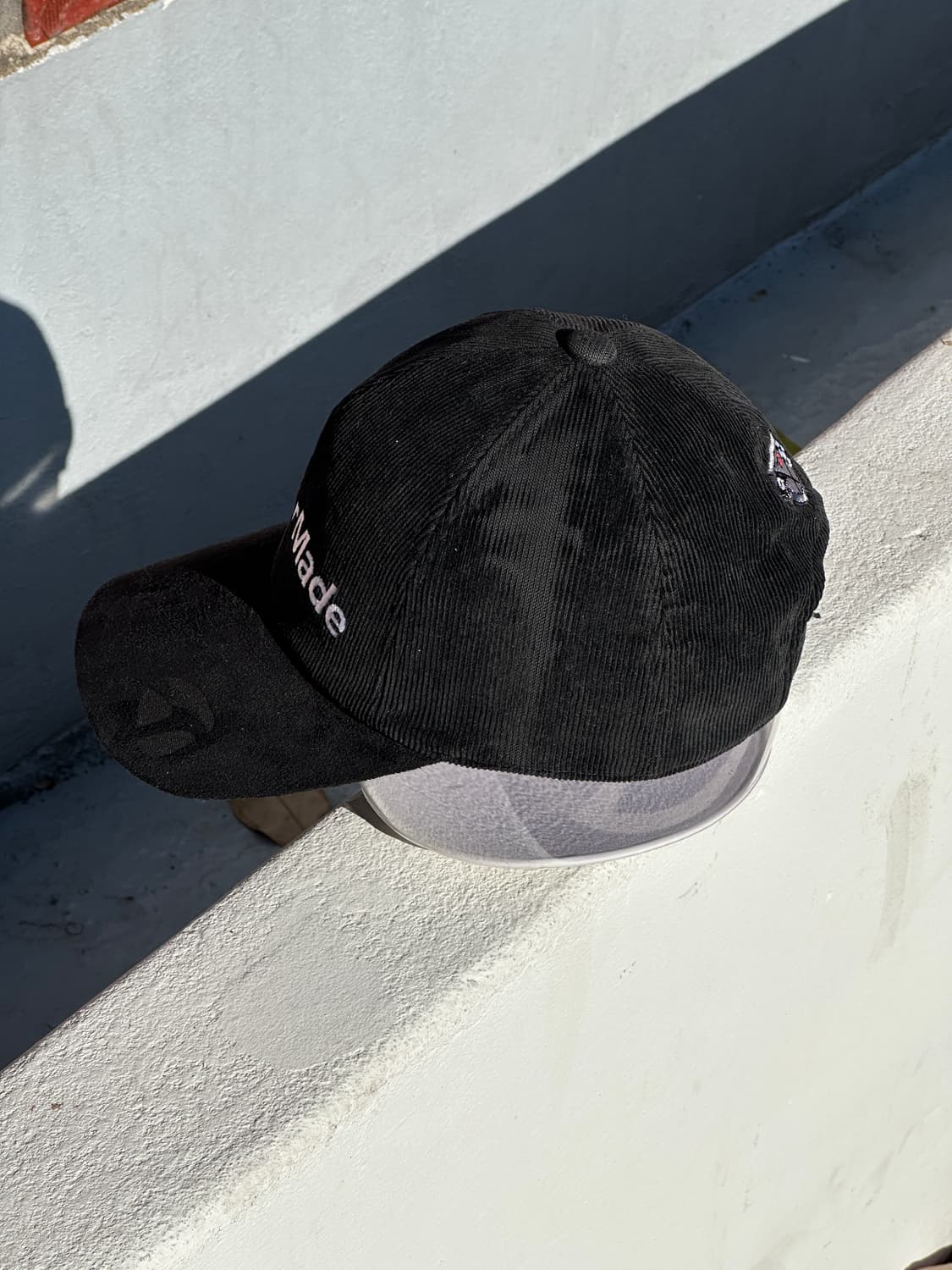 [M] 테일러메이드 블랙 코듀로이 볼캡 모자 상품이미지3