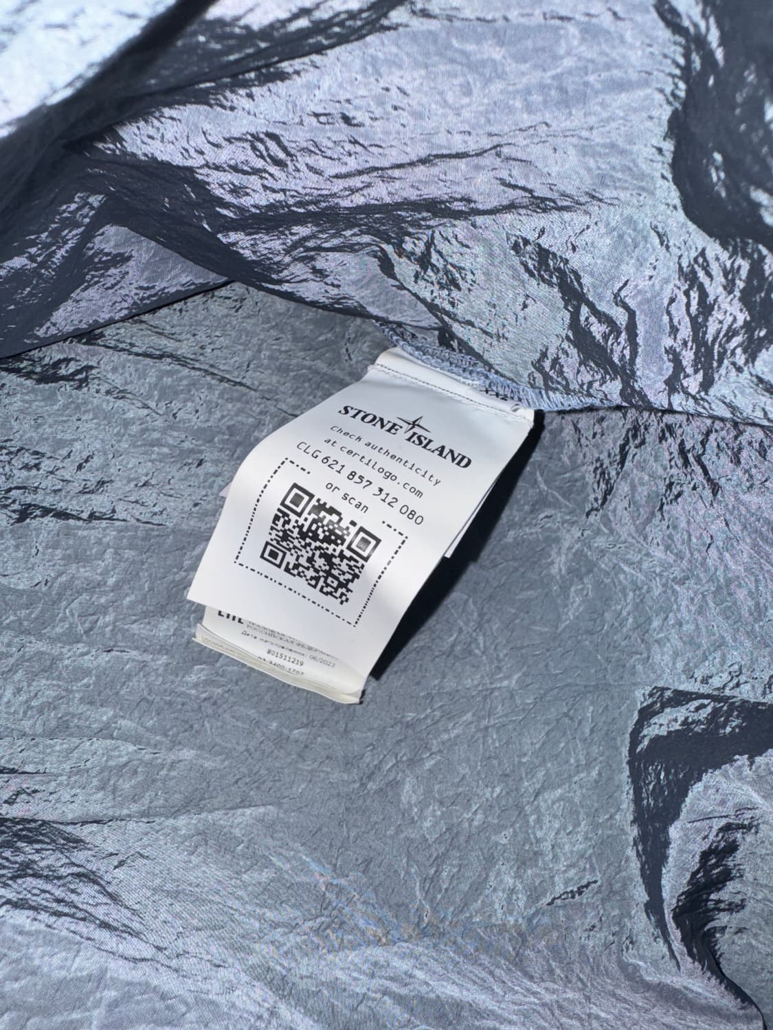 스톤아일랜드 나일론 메탈 오버셔츠 스카이블루 24ss 상품이미지4