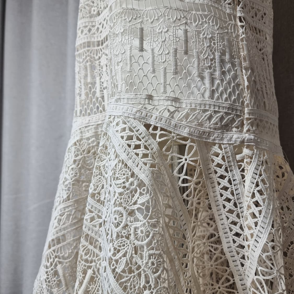 Reiss 리이스 레이스 원피스 드레스 (55) 택달림/한화50만 상품이미지6