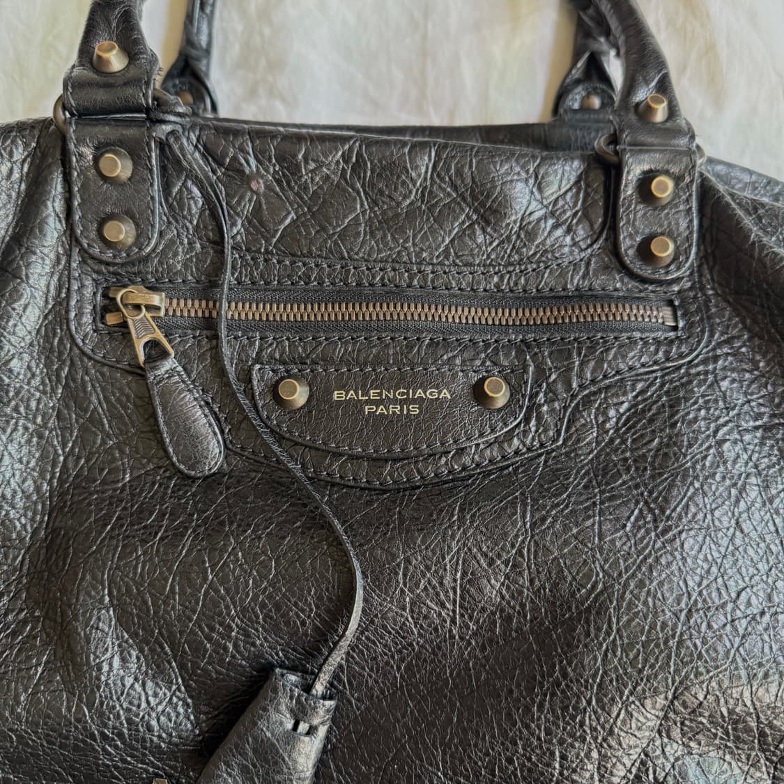 발렌시아가 시티 모터백 라지 상품이미지2