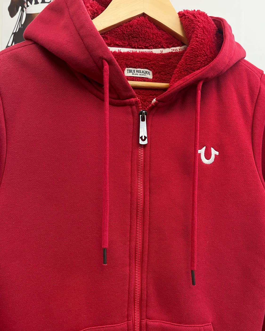 트루릴리젼 빅로고 보아 퍼 후드집업 상품이미지6