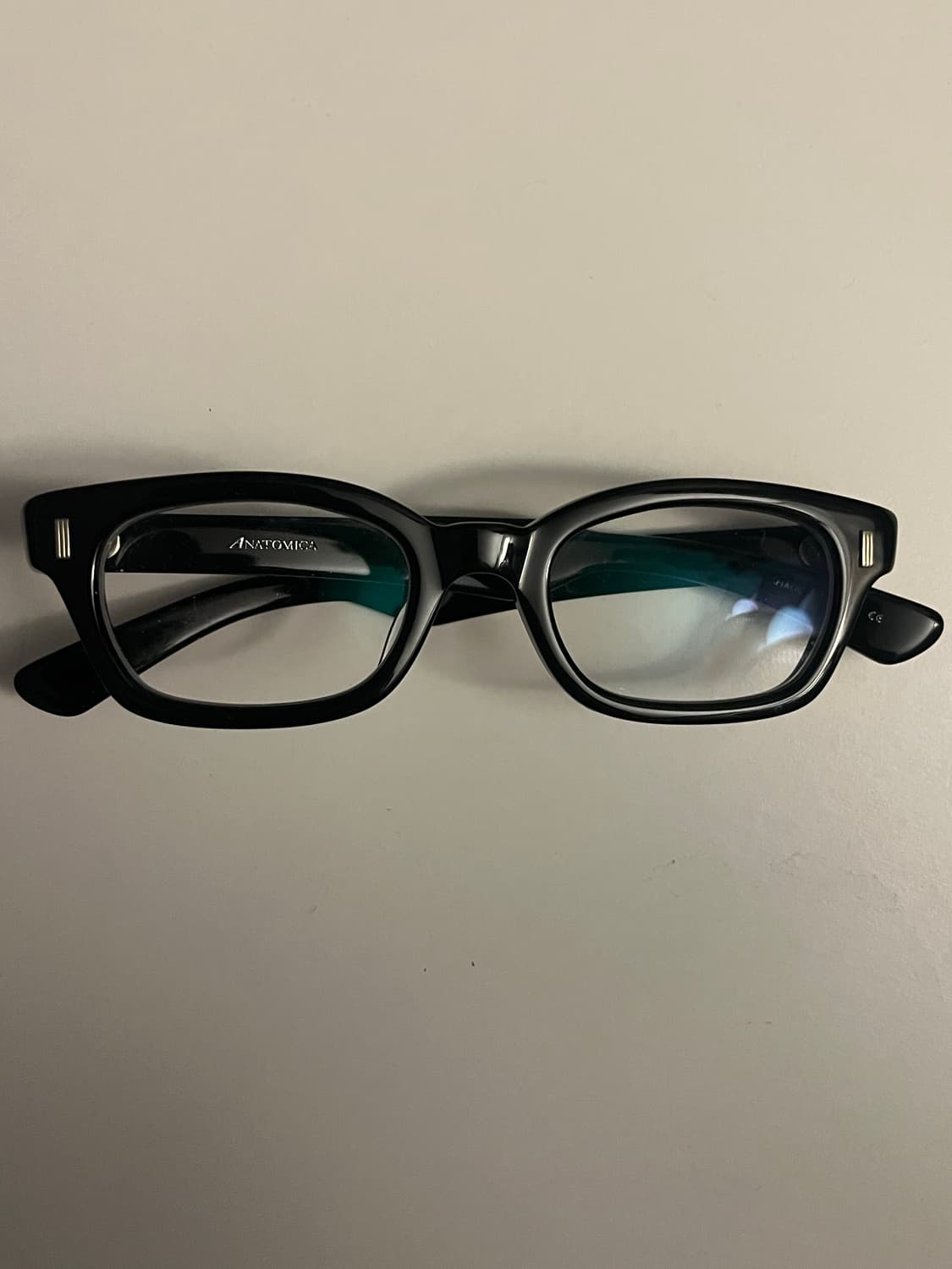 아나토미카x옐로우즈플러스 안경 mc glasses 블랙 상품이미지1