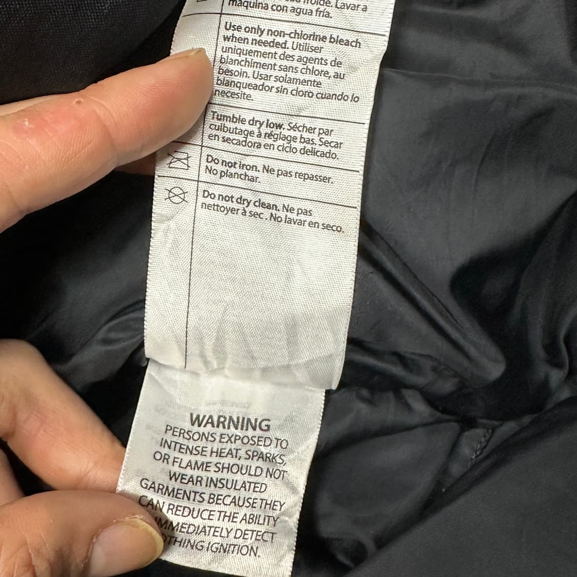 칼하트 다운 블랙 패딩 XXL 상품이미지8