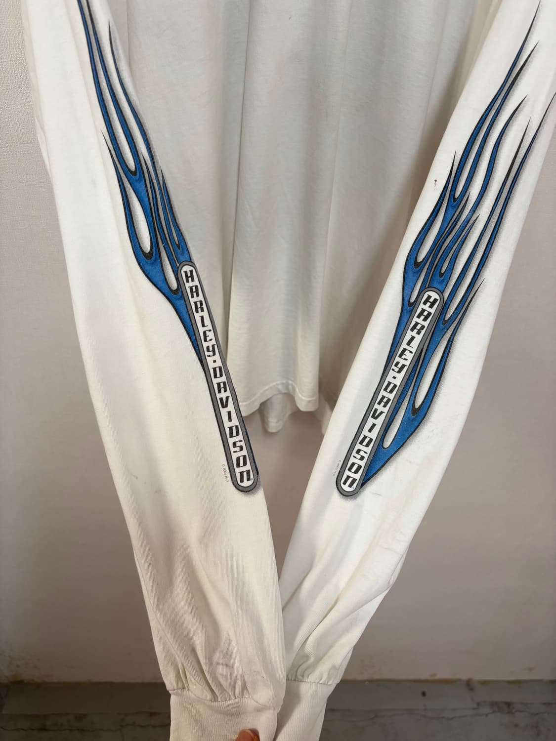 [XL-XXL] 2003 Harley Davidson 플레임 롱슬리브 상품이미지3