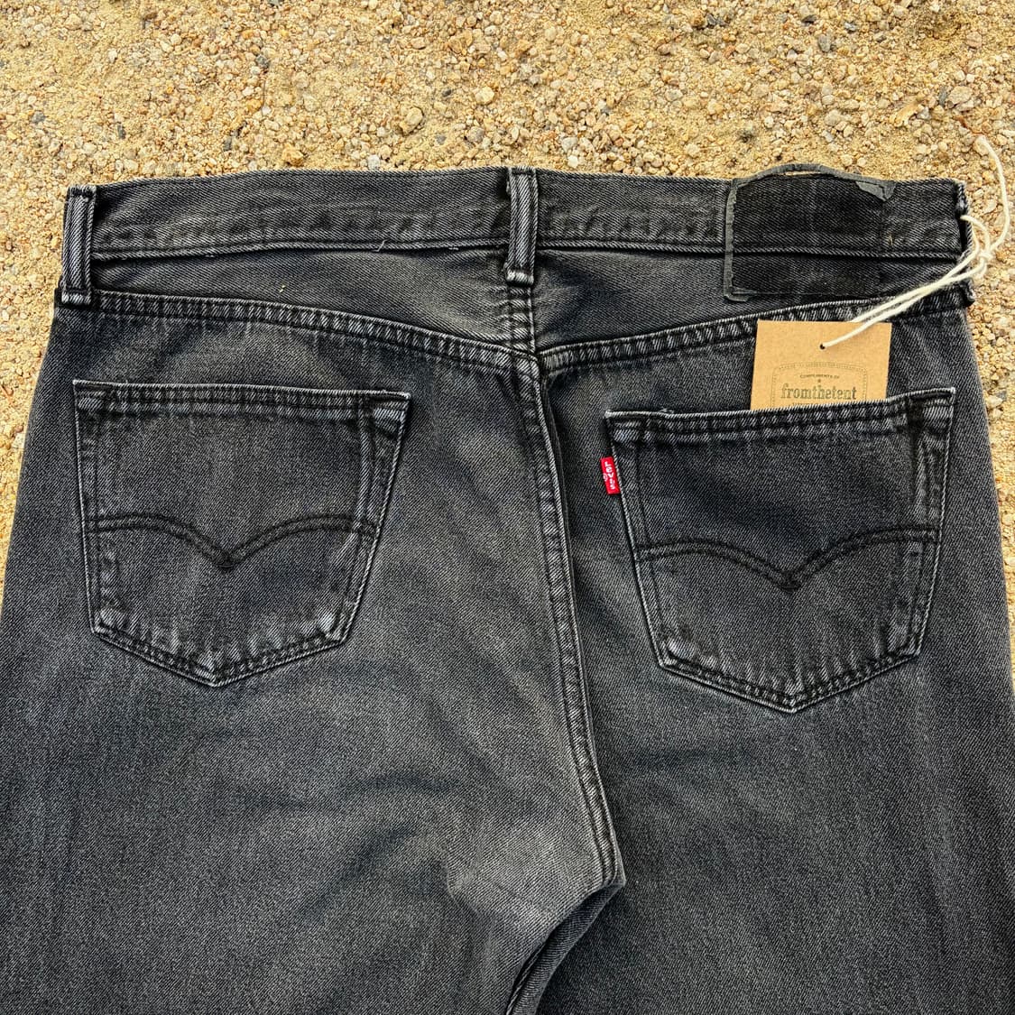 리바이스 501 스트레이트 블랙진 (34)   상품이미지2