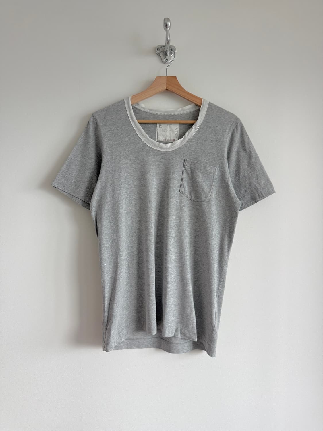 사카이(sacai) 링거 포켓 반팔 티셔츠 상품이미지1