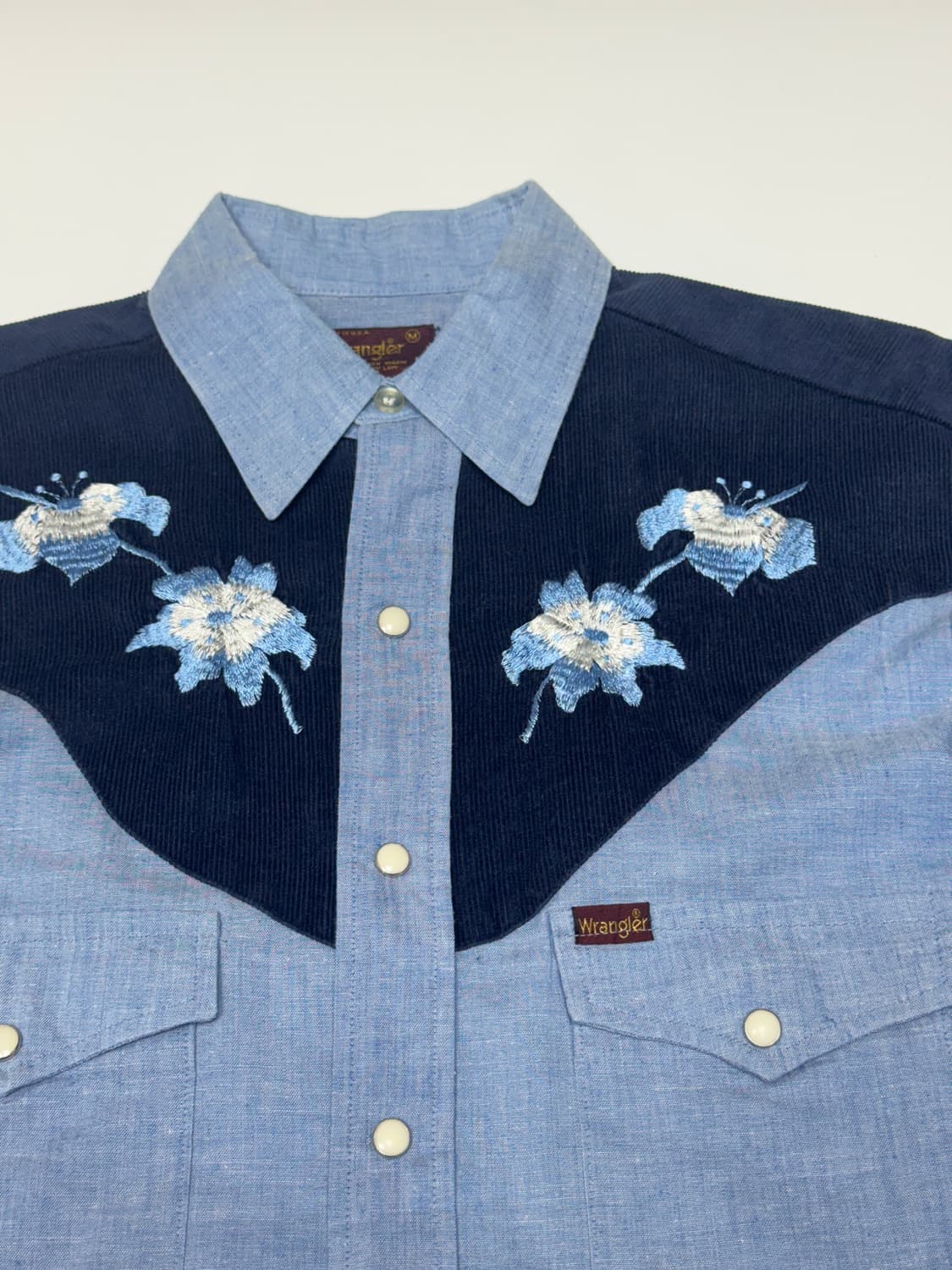 80’s made in usa 랭글러 웨스턴셔츠 상품이미지2