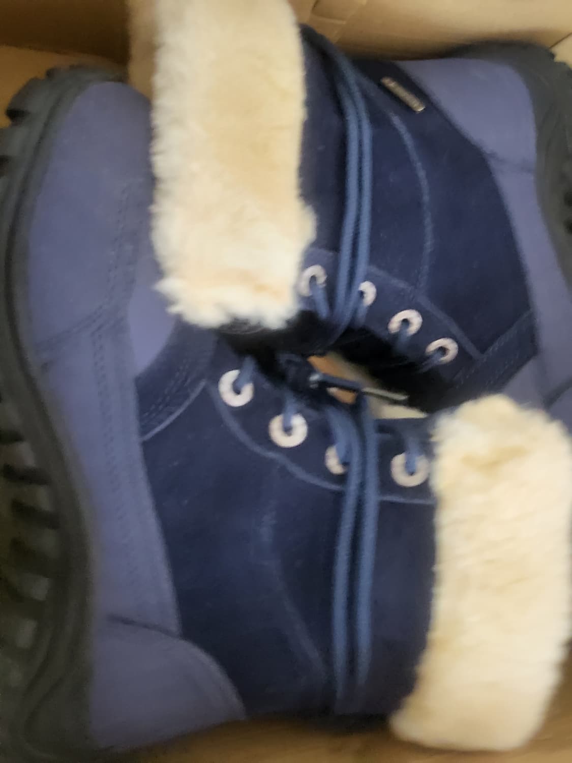 베어파우 엠마 H 8" 네이비 230 새상품 상품이미지2