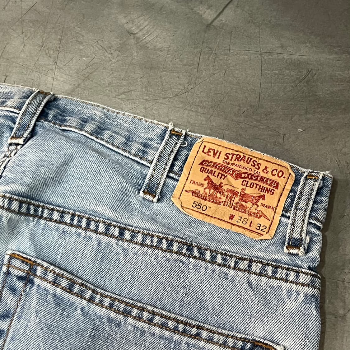  리바이스 550 데님팬츠 y15250 상품이미지5