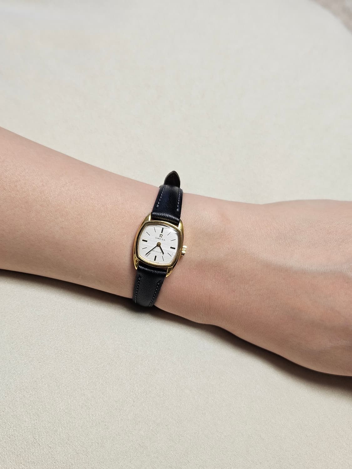 오메가 드빌 수동 금장 여성시계 상품이미지2
