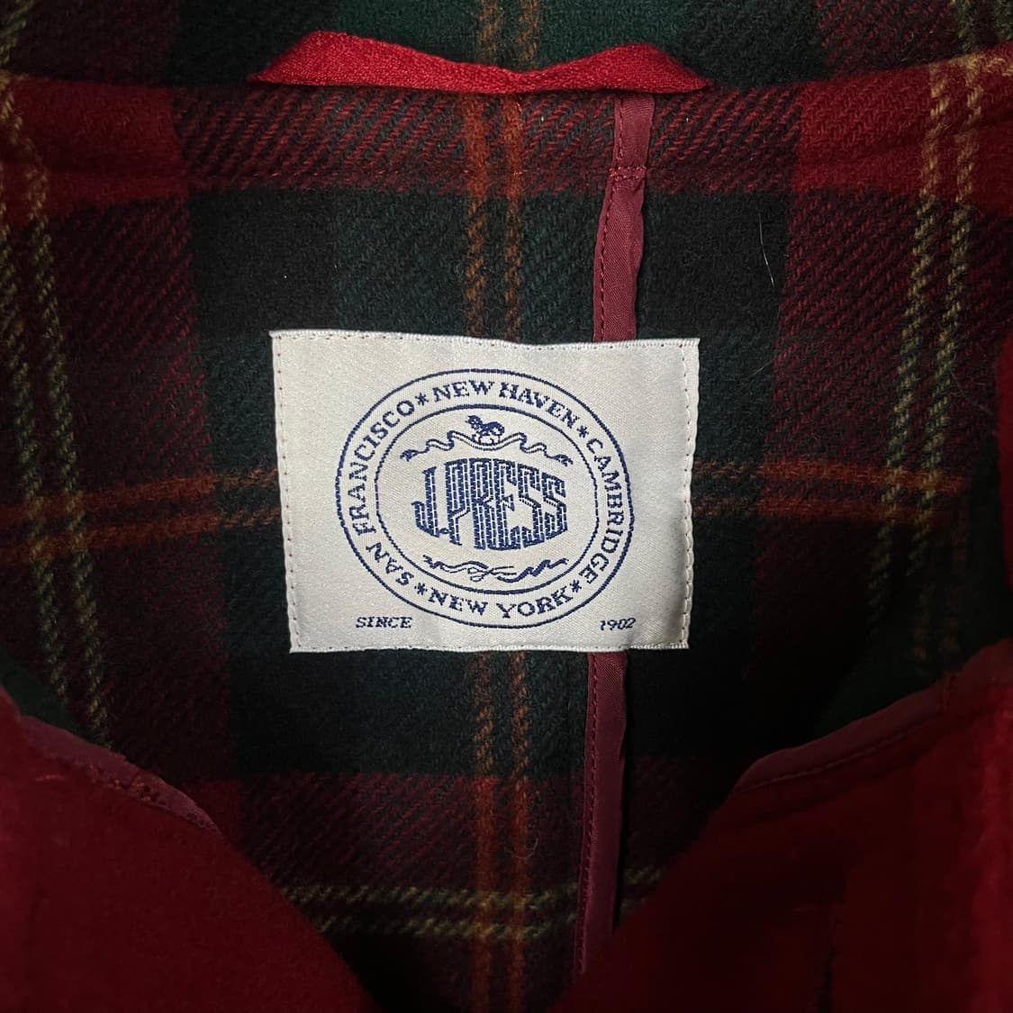 [J Press] 제이프레스 울 더플코트 상품이미지4