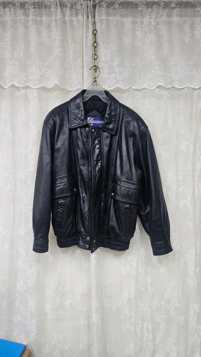 남성 양가죽 봄버자켓 상품이미지1