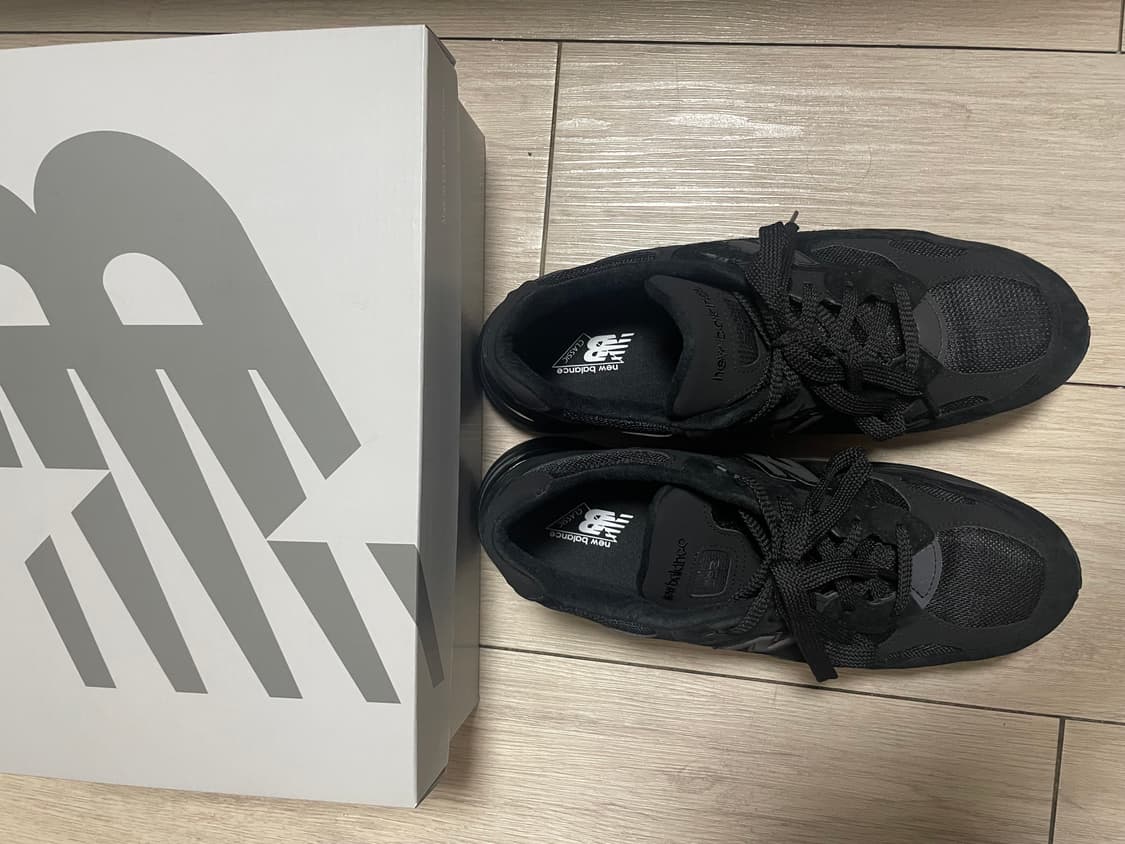 (1회 실착)New Balance 코어 블랙 상품이미지1