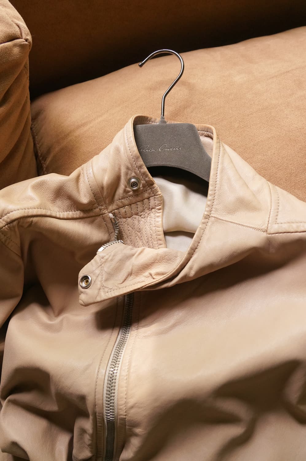 릭오웬스 몰리노 레더 자켓 상품이미지3