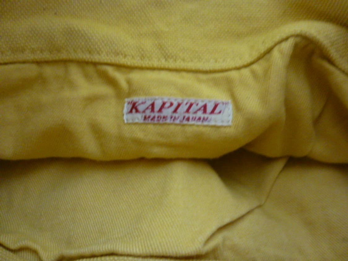 Kapital Fringe bag 캐피탈 프린지 옐로우 숄더백 상품이미지4