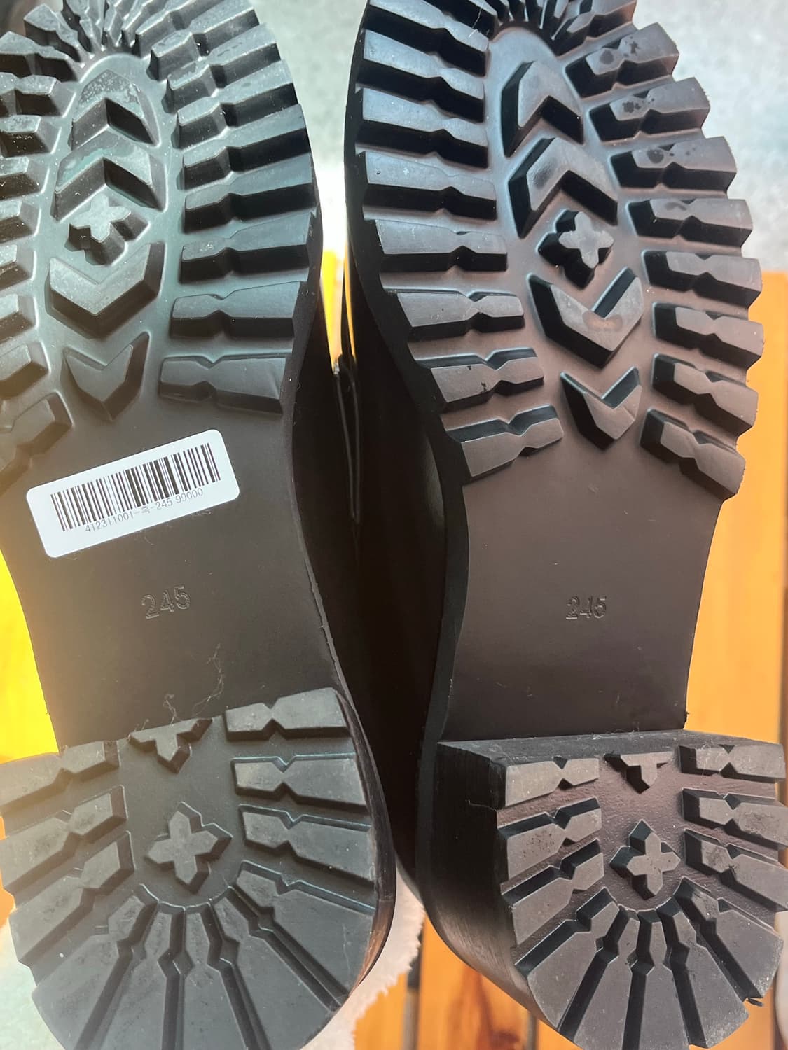 솔트앤 초콜릿 라운드 토 청키힐 펌프스 245 /한지민 엔믹스 규진 착용 상품이미지5