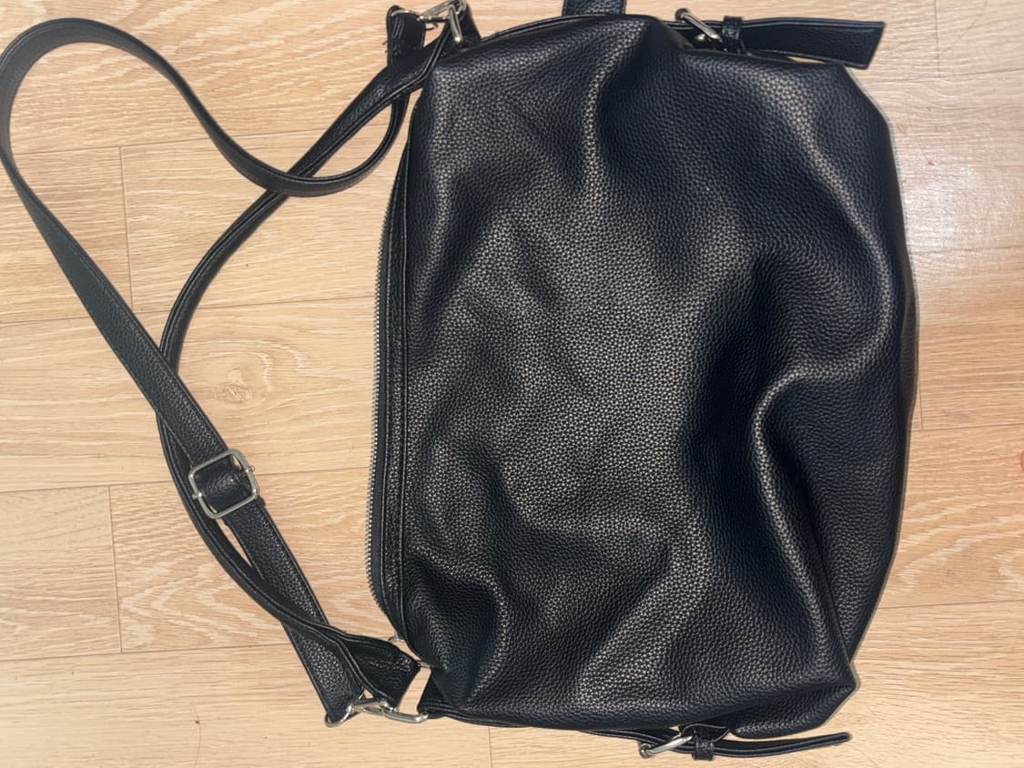 블랙 빈티지 숄더백 상품이미지2