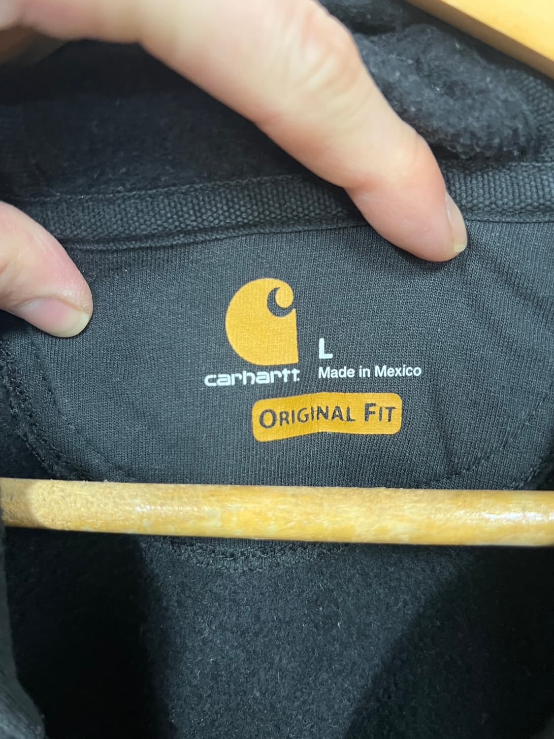 칼하트 오리지널 핏 오버핏 후드집업 상품이미지5