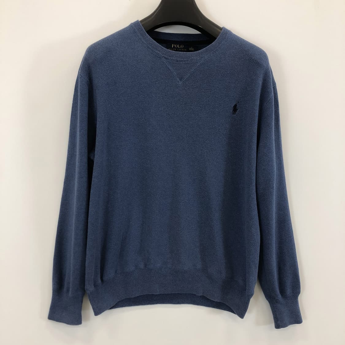 폴로 랄프로렌 블루 코튼니트 L 상품이미지1