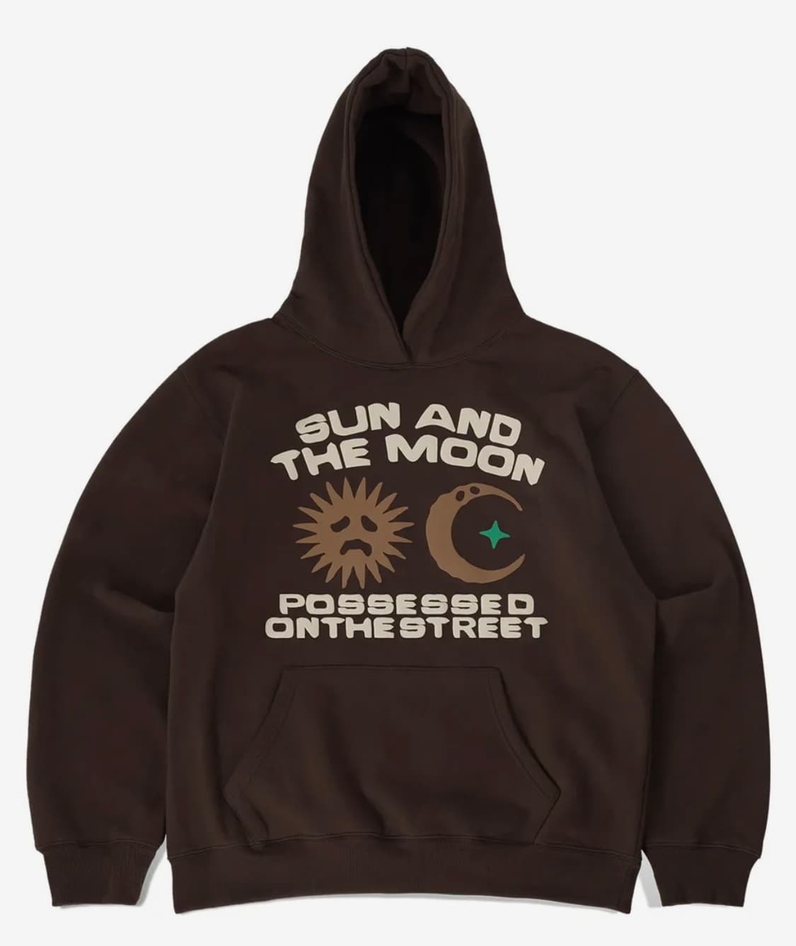 ALL DAY HOODIE [BROWN] 상품이미지1