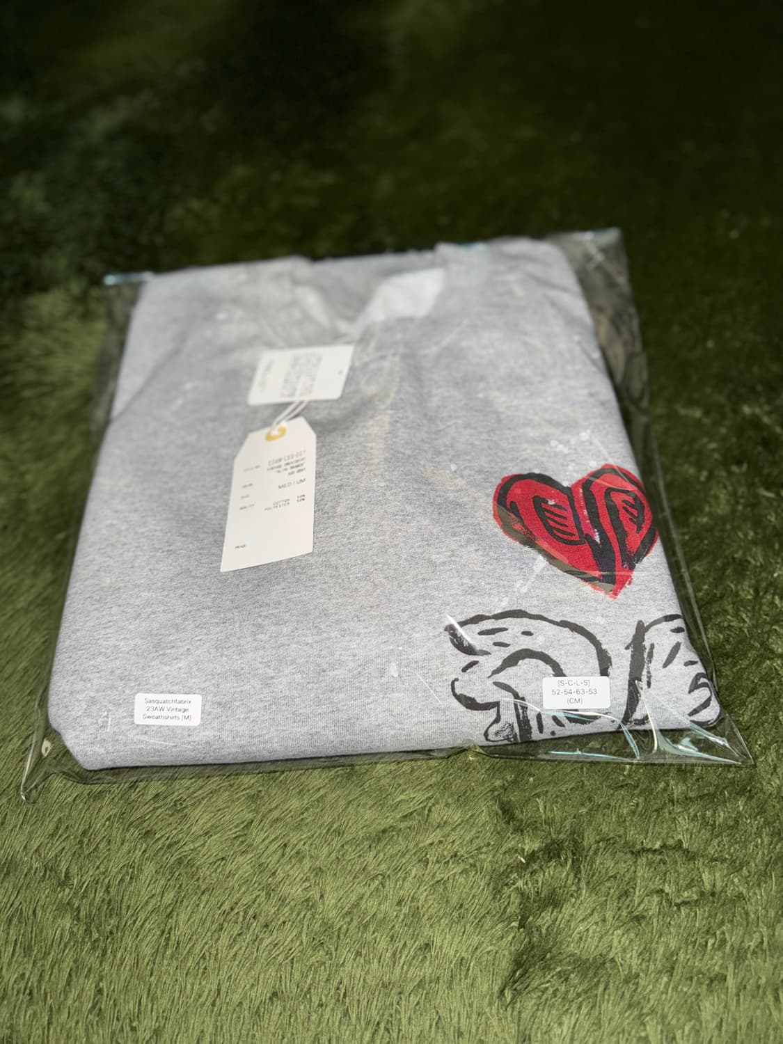 [M] 사스콰치패브릭스 23AW 빈티지 튜블러 스웻셔츠 상품이미지10