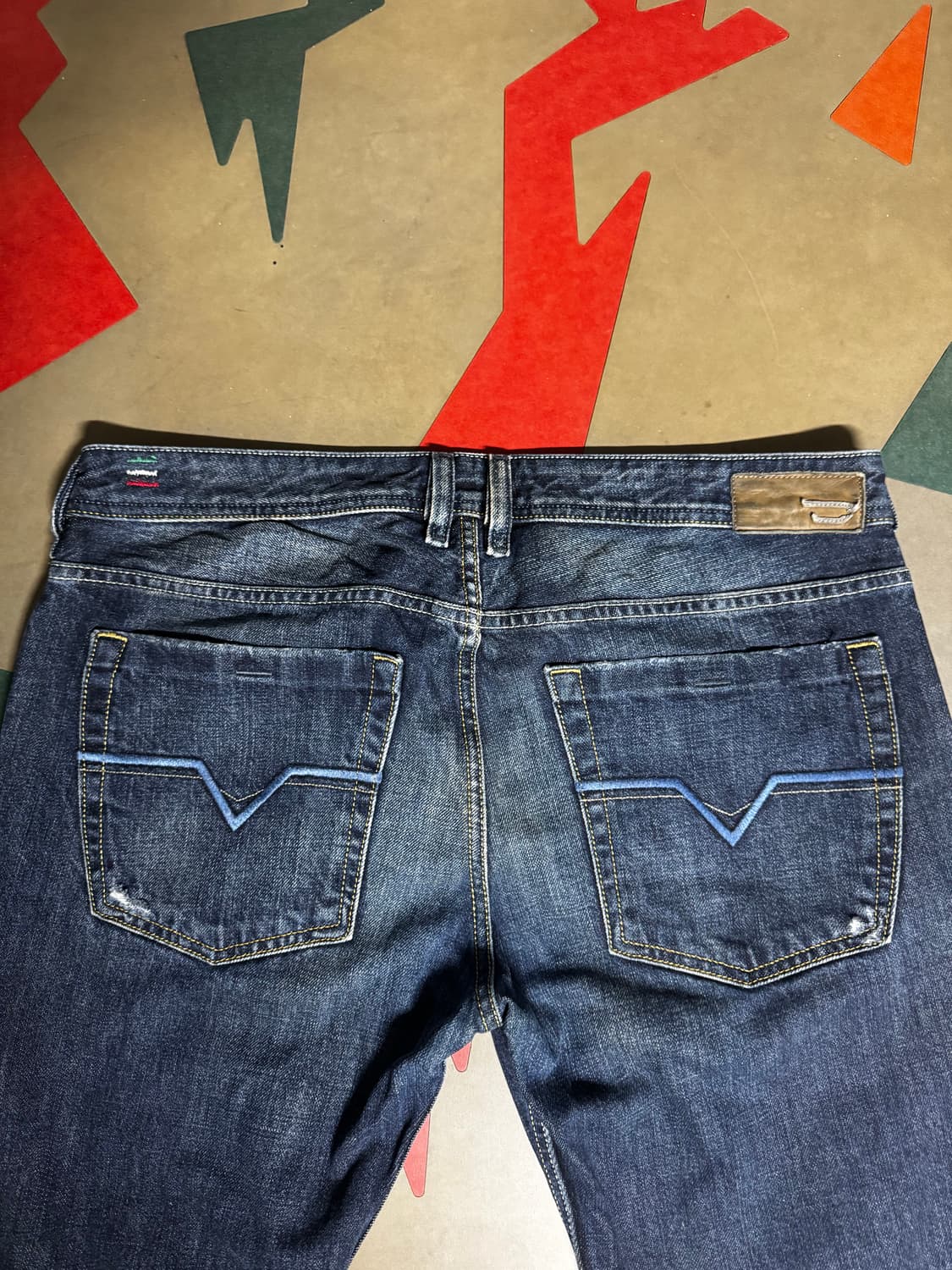 00‘s Diesel ZATHAN Bootcut Denim Pants 상품이미지4