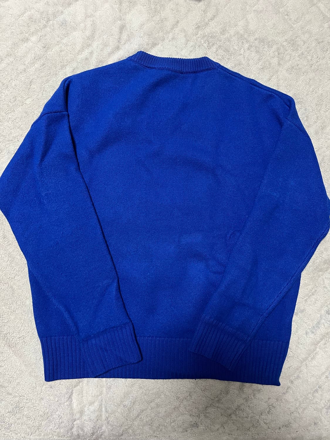 아미 인타르시아 니트 로얄블루 L 사이즈 상품이미지3