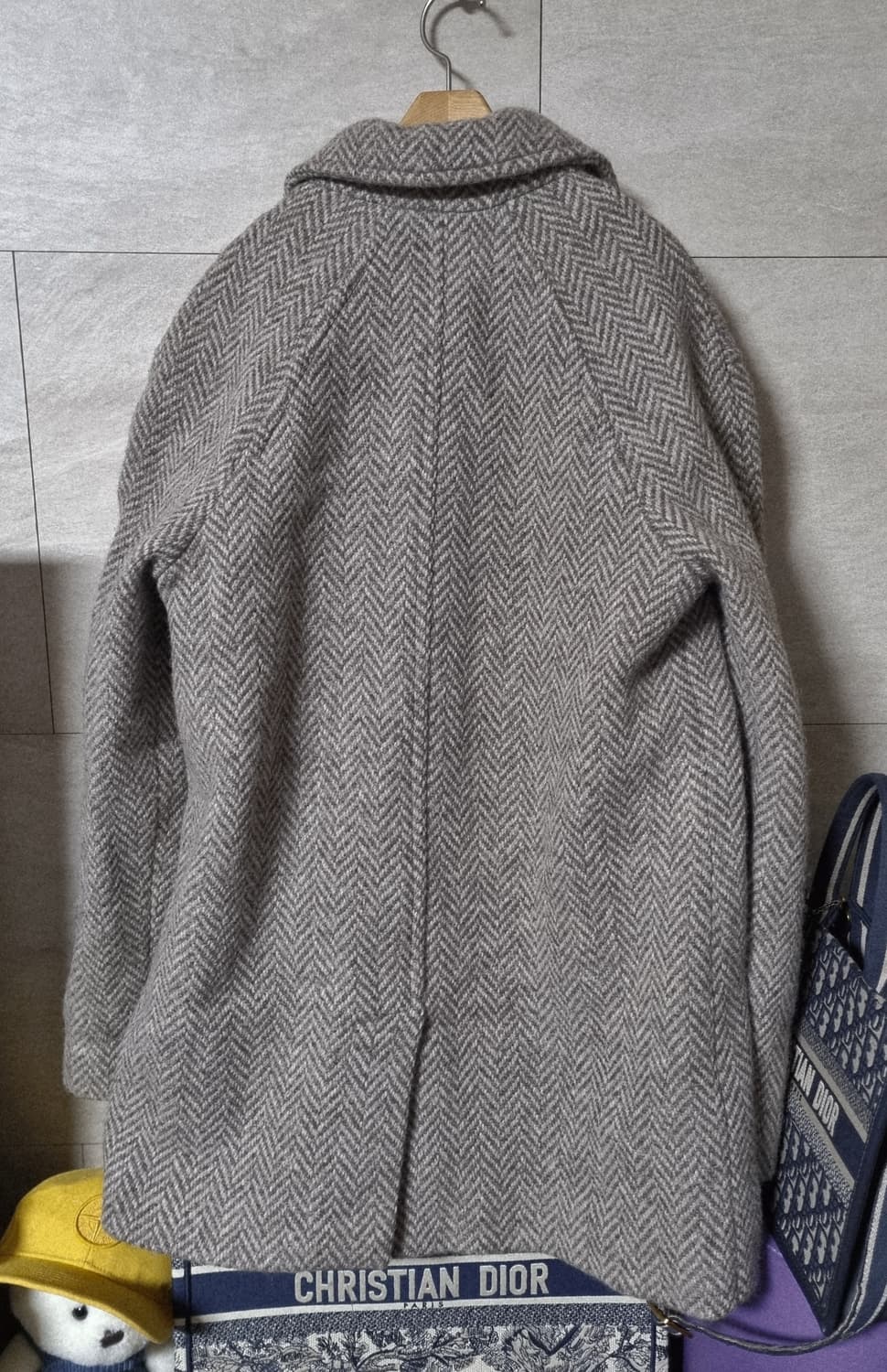 정품) APC  아페쎄   헤링본   반코트  상품이미지8