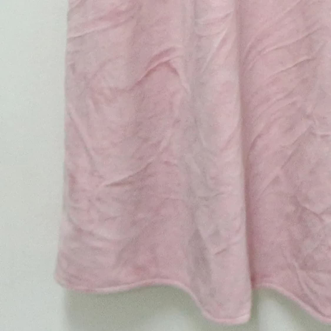 히메갸루 핑크 벨벳 레이스 홈웨어 원피스 61225 상품이미지6