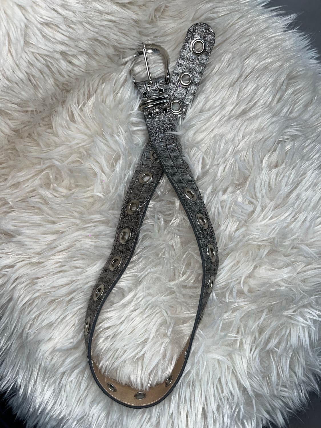 Japan Vintage Silver Belt 상품이미지4