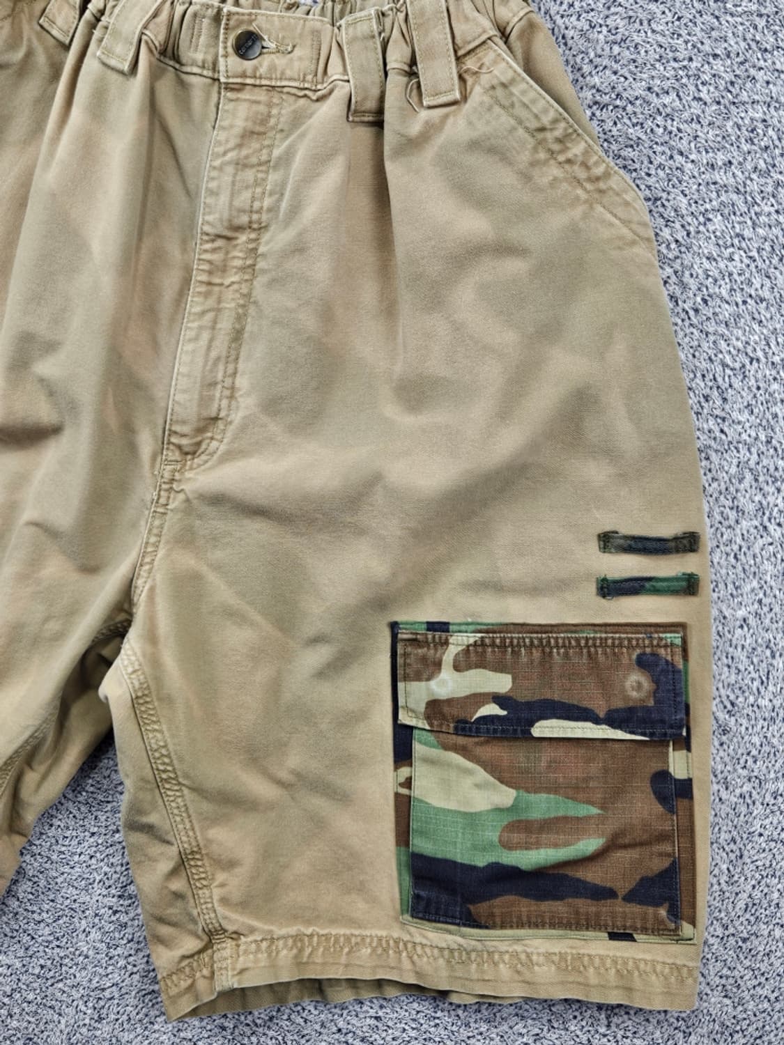 칼하트 포켓 밴딩커스텀 코튼 카펜터 워크 쇼츠 ( 48" )/ 11643 상품이미지6