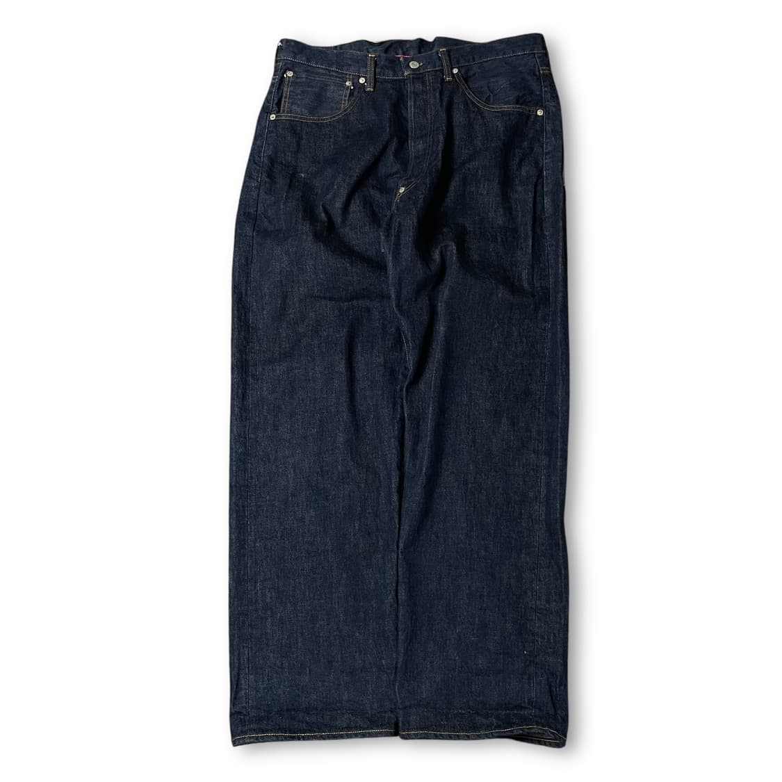 (36) 오디너리핏츠 진청 스티치 5버튼플라이 데님 팬츠 상품이미지1