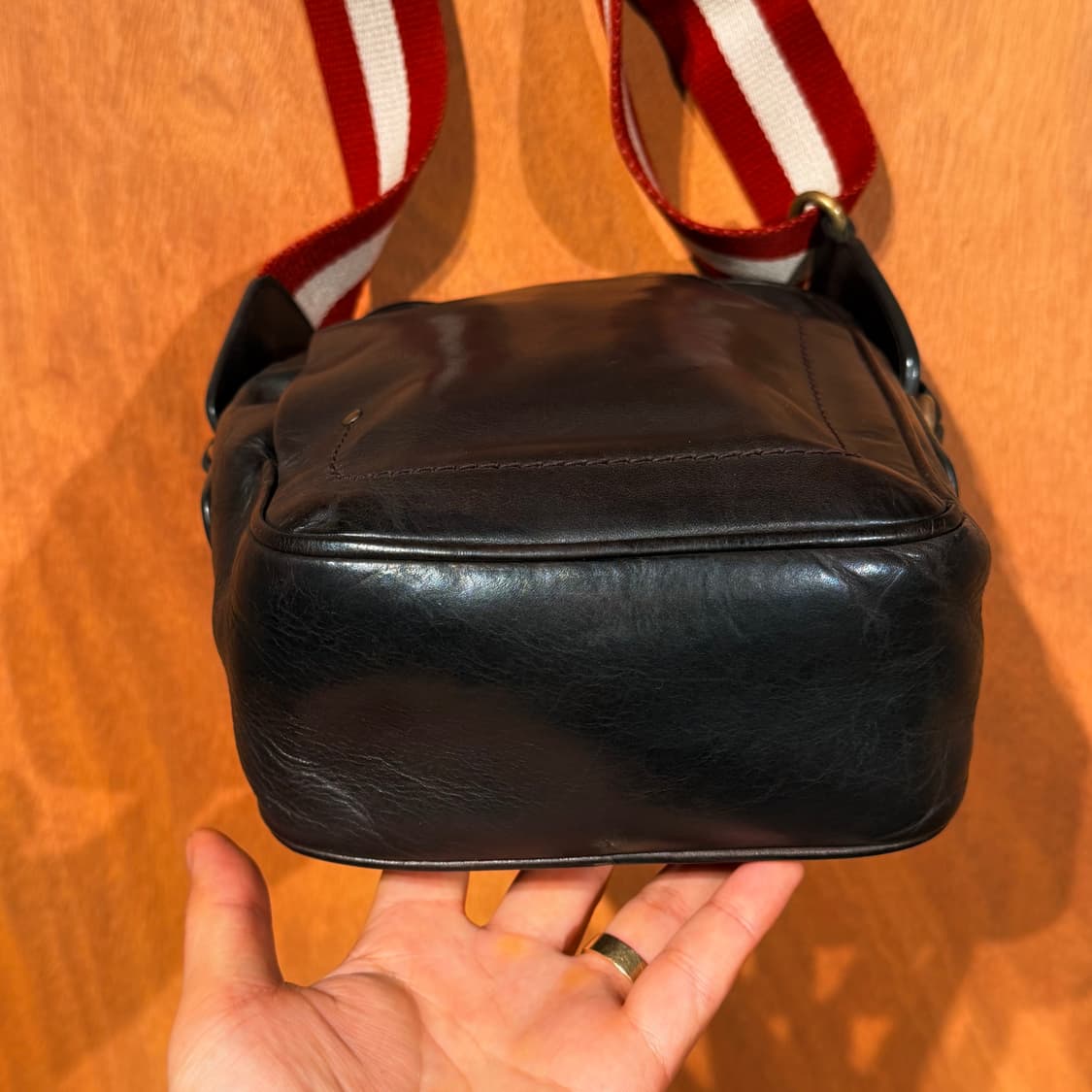 BALLY 발리 레더 크로스백 스몰 상품이미지5